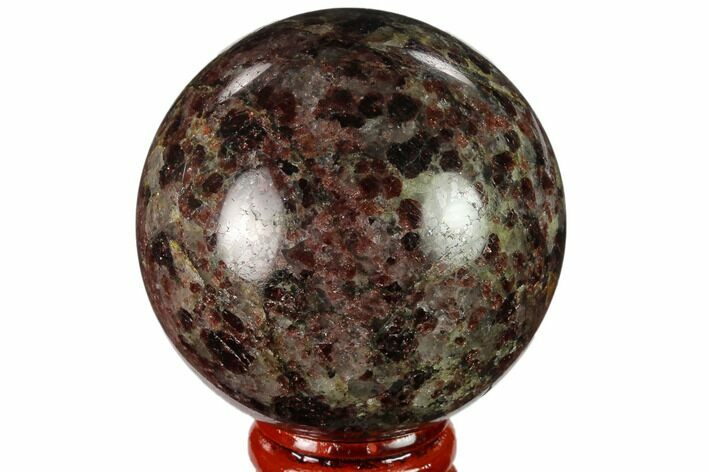 Polished Garnetite (Garnet) Sphere - Madagascar #132121